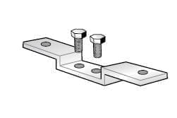 20940110 - Nederman Ceiling suspension brackets for