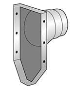 20940710 - Nederman End of rail outlet