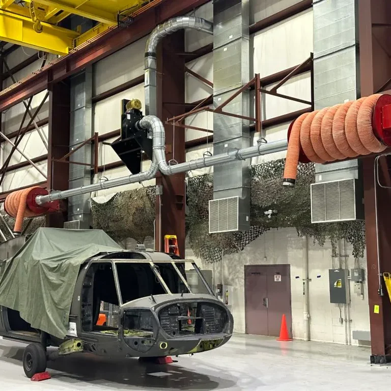 Custom Vehicle Exhaust Removal System